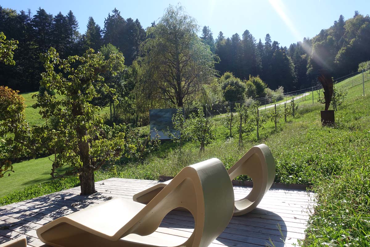 Saunaterrasse Impressionen Roggegratbad